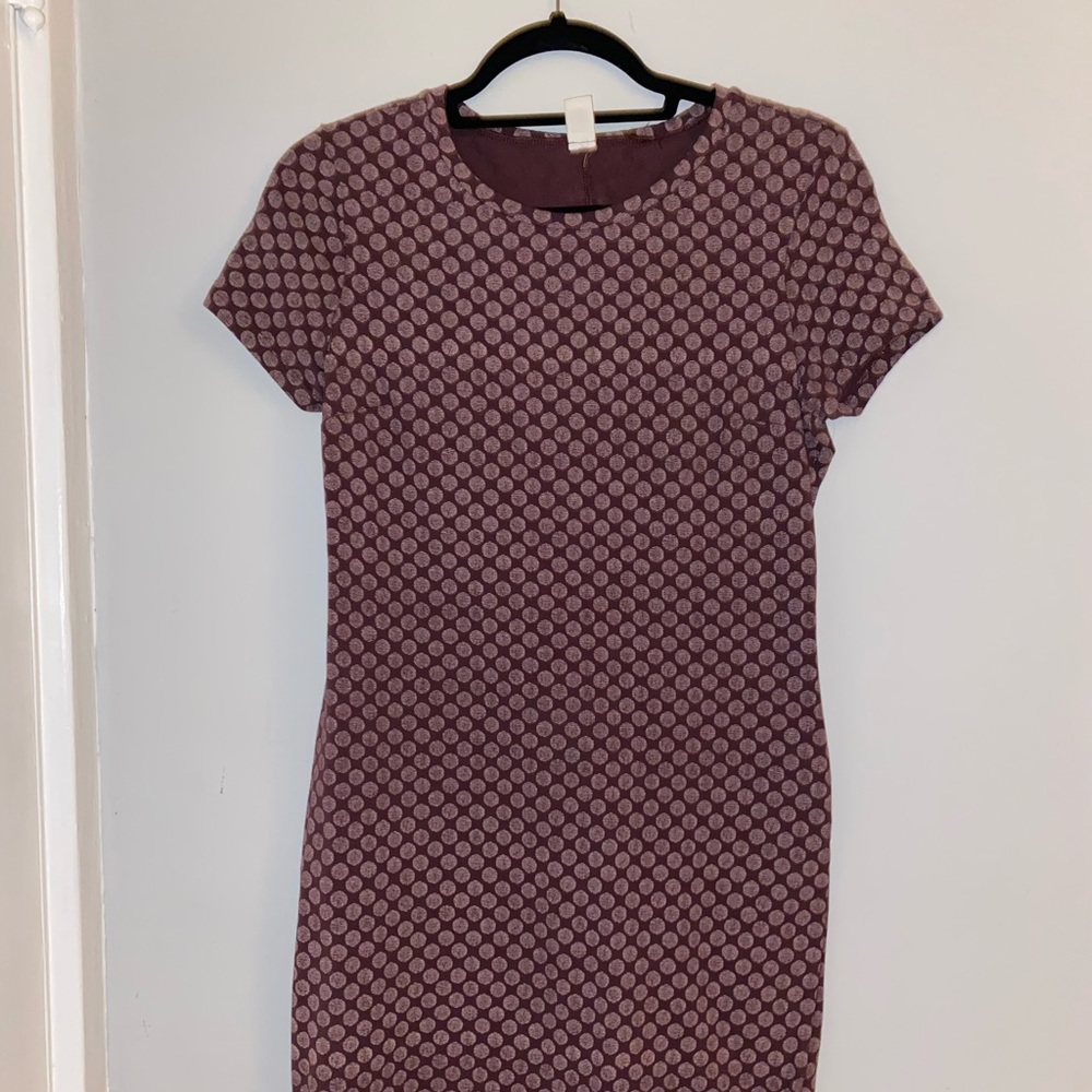 Form-fitting T-shirt Dress